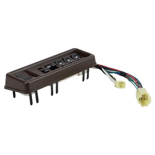 TRQ Front Left Power Window Switch Drivers Side Compatible with 1987-1990 Toyota Land Cruiser - Image 5