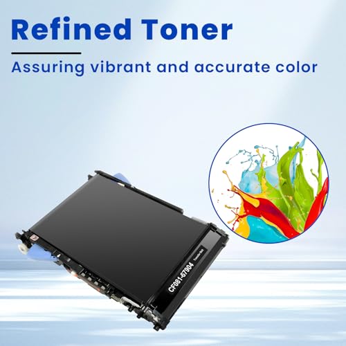 Vylent CF081-67904 Transfer Belt Kit Compatible for HP Color Laser CM3530 CP3525 M551 M570 M575 Series Printer Includes Intermediate Transfer Belt Assembly - Image 4