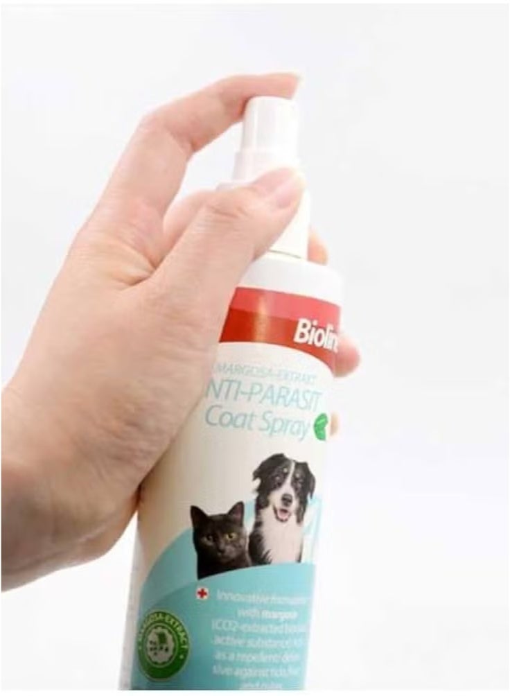 Bioline Anti-Parasit(Flea and Tick)  ( Pack of 2 ) Spray 207ml X 2 - Image 2