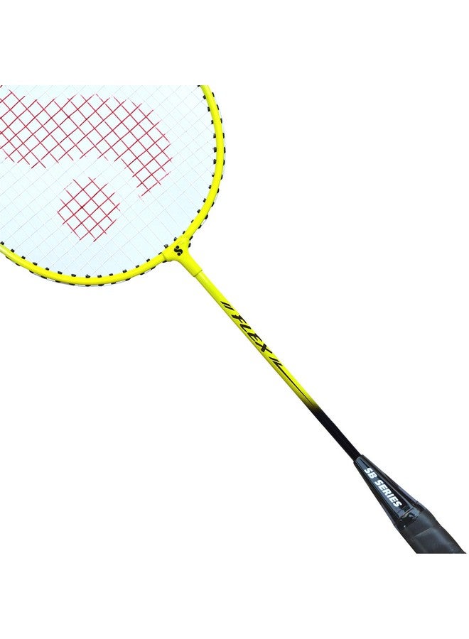 Silvers مجموعة فليكس كومبو-5 من سيلفر ( 2 مضارب بادمنتون + 2 قطعة من الشوتل البلاستيكي ) متعددة الألوان - Image 5