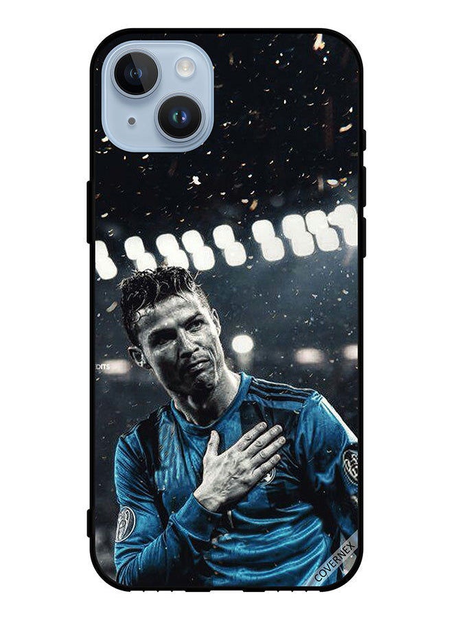 Covernex - Protective Case Cover For Apple iPhone 14 Plus Ronaldo Salute To Crowd - Image 1