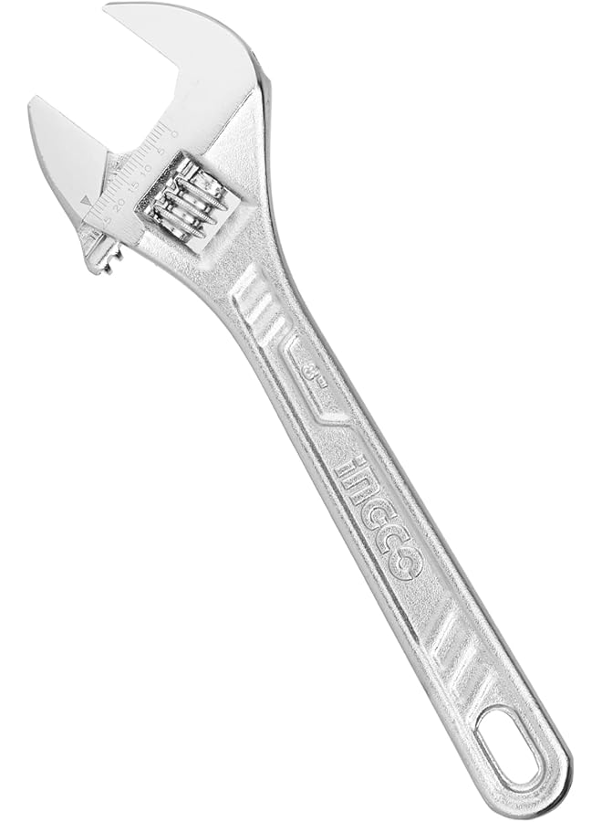 INGCO Hadw131082 Adjustable Wrench 8 Inch Size - Image 1