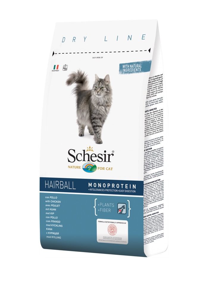 Schesir Hairball With Chicken Cat Dry Food - Image 1