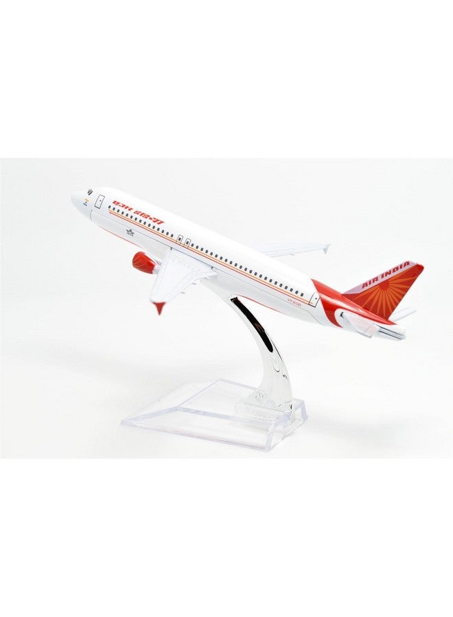 Breatoi! Diecast Aeroplane Display Model 1:400 : A320 Air India Airlines (16 CM) - Image 1
