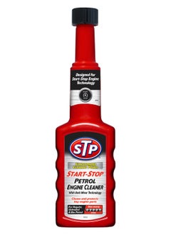 STP Start-Stop Petrol Engine Cleaner 200Ml, Cleans And Protects Key Engine Parts, For Regular, Unleaded, And Bio-Petrol, 1 Piece  - Image 1