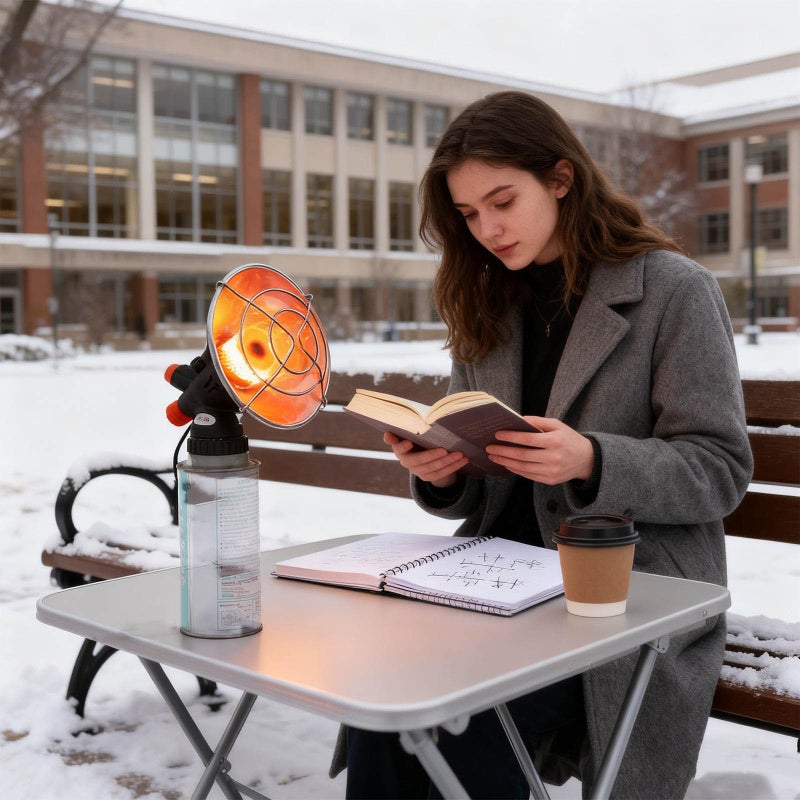 Portable Outdoor Heater with Auto Extinguish Fast Heating for Camping Fishing - Image 4