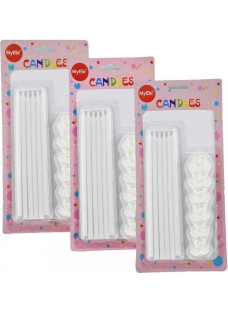 Long Candle 18CM*7MM Diameter Flower Base White Set of 6 - pzsku/ZF8ED3FCAF485606D6A70Z/45/_/1730535641/d80ccf26-6900-484e-b961-aed57d4a0bd8