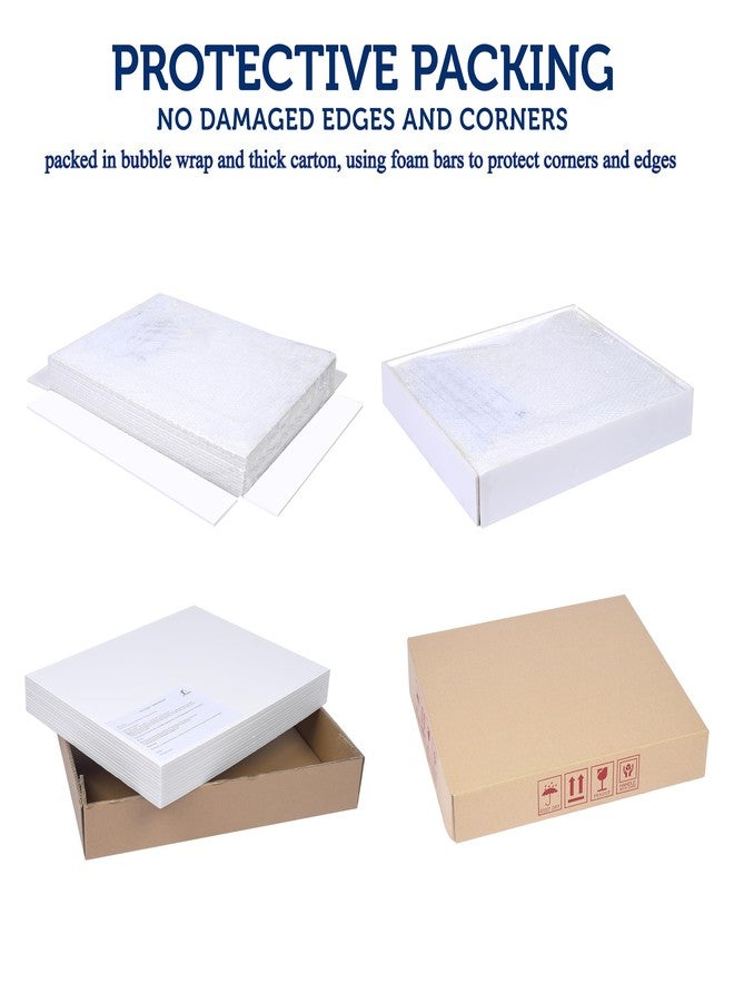 Navy Penguin Foam Board 12 x 16 x 3/16" - Premium 12 Pack - White Poster Board, Acid Free, Double Sided, Rigid, Sign Board Foamboard for Mounting, Crafts, Paintings Prints, Art, Display, Presentation and Projects - Image 2