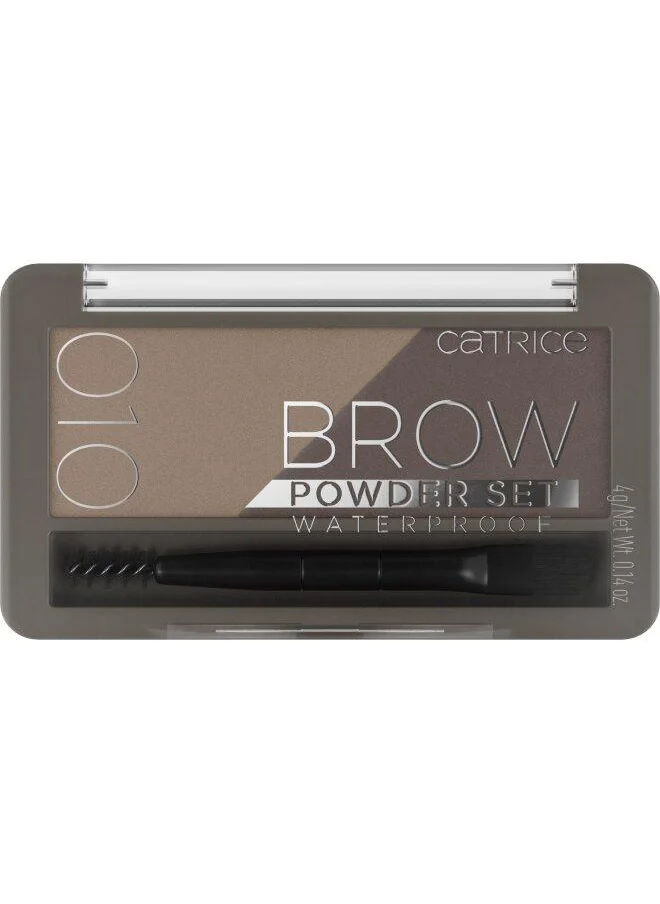 كاتريس Catrice Brow Powder Set Waterproof 010