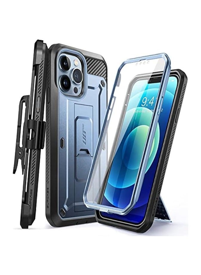 SUPCASE Unicorn Beetle Pro Series Case Designed For iPhone 13 Pro, 6.1" (2021 Release), Full-Body Rugged Holster Case With Built-in Screen Protector & Kickstand & Belt-Clip - Tilt - Image 1