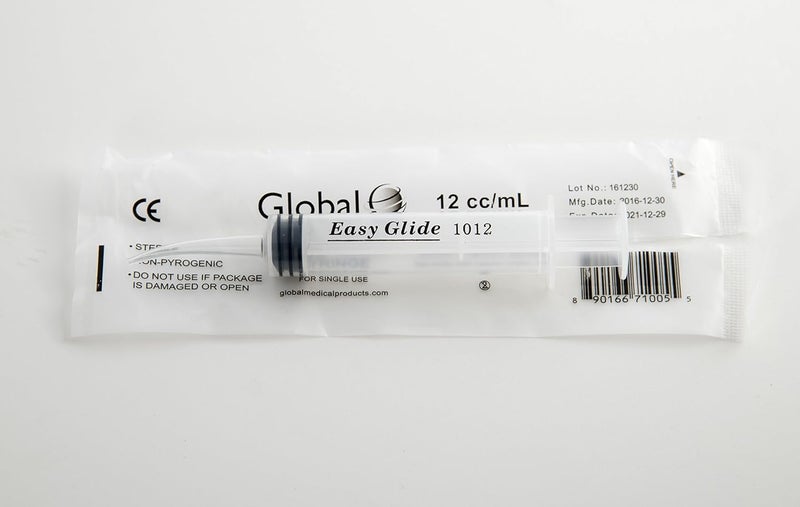 Easy Glide 10 Pack Disposable 12cc Dental Syringe Dental Irrigation Syringe with Curved Tip, Tonsil Stone Squirt Mouthwash Cleaner - Image 3
