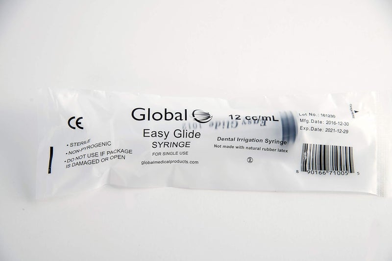 Easy Glide 10 Pack Disposable 12cc Dental Syringe Dental Irrigation Syringe with Curved Tip, Tonsil Stone Squirt Mouthwash Cleaner - Image 4