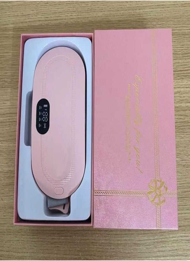 Marrkhor Menstrual һеаtiпɡ Pad Smart Warm Palace Belt Relief Waist Pain Cramps Vibrating Abdominal Mаѕѕаɡеr Electric Waist Belt Device  - Image 1