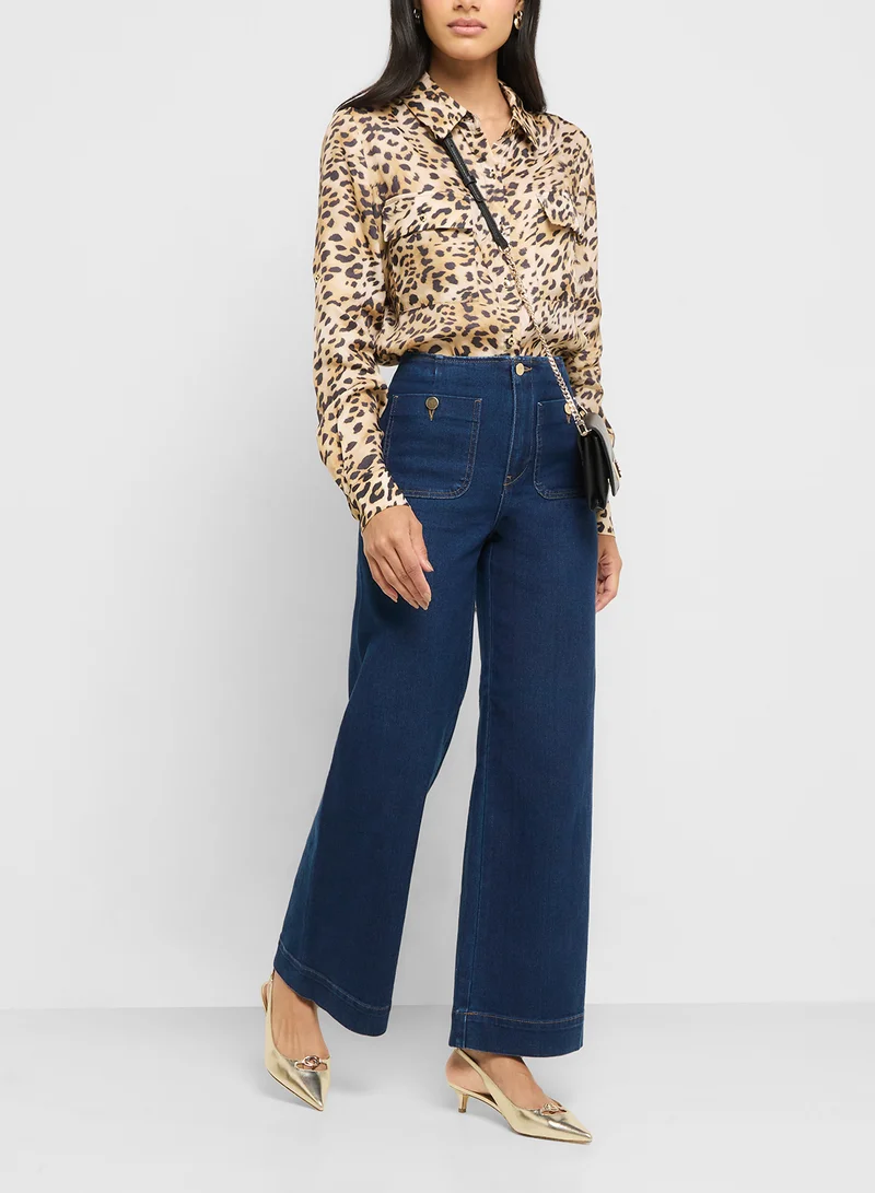GUESS Pointed Toe Slingback Strap Pumps