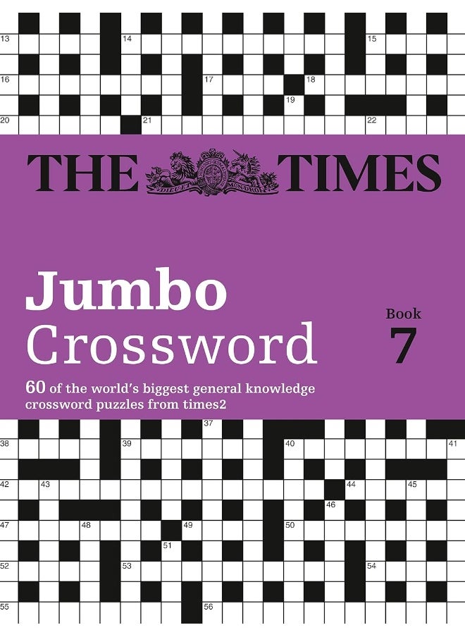The Times 2 Jumbo Crossword Book 7: 60 Large General-Knowledge Crossword Puzzles  - Image 1