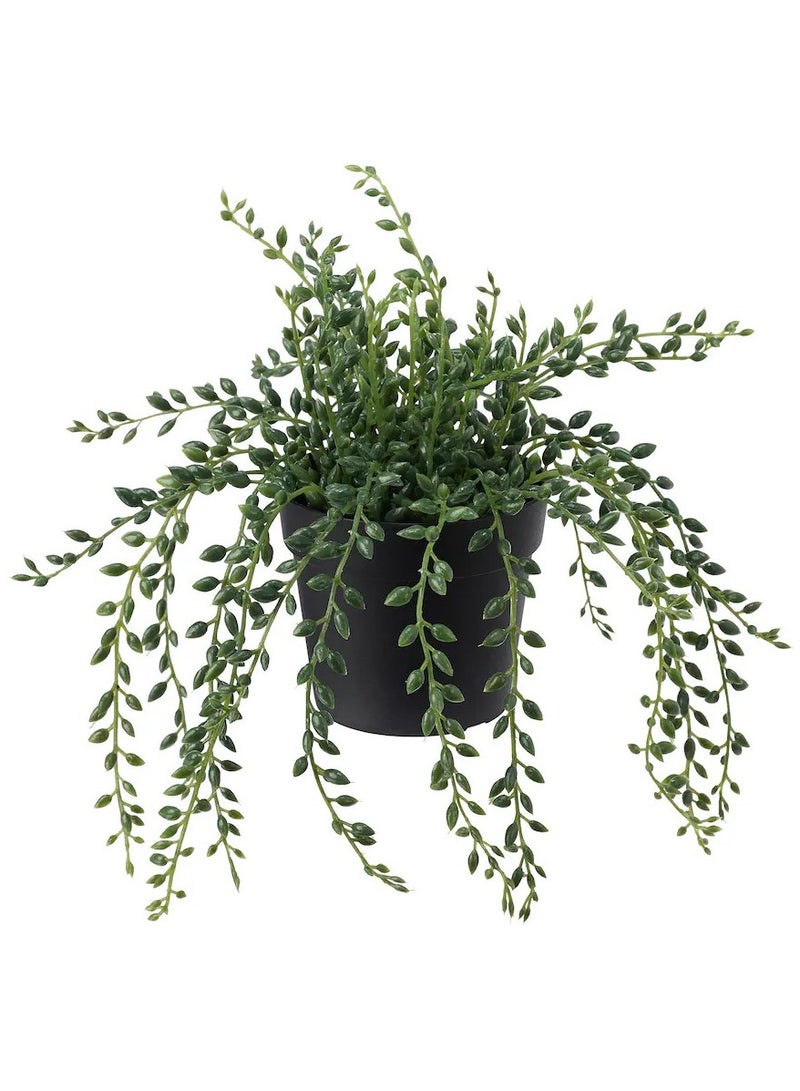 Generic FEJKA Artificial potted plant, in/outdoor String of beads, 9 cm - Image 1