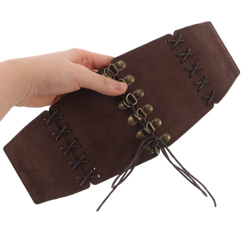 Fashionable Wide Waist Belt For Women Coat Accessory Cute Pu Sash Belt For Vintage Waist Belt Boho Styles Waist Belt - Image 4
