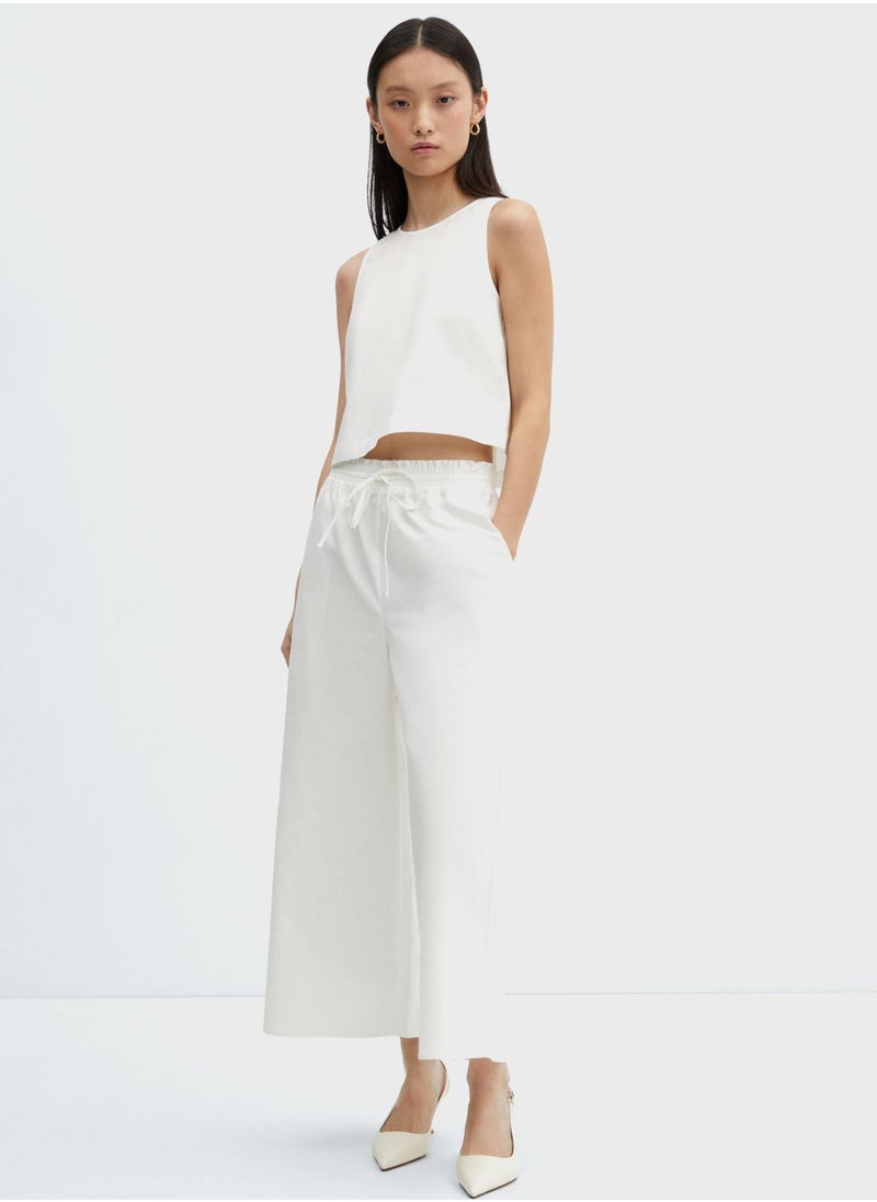 MANGO - High Waist Pants - Image 1