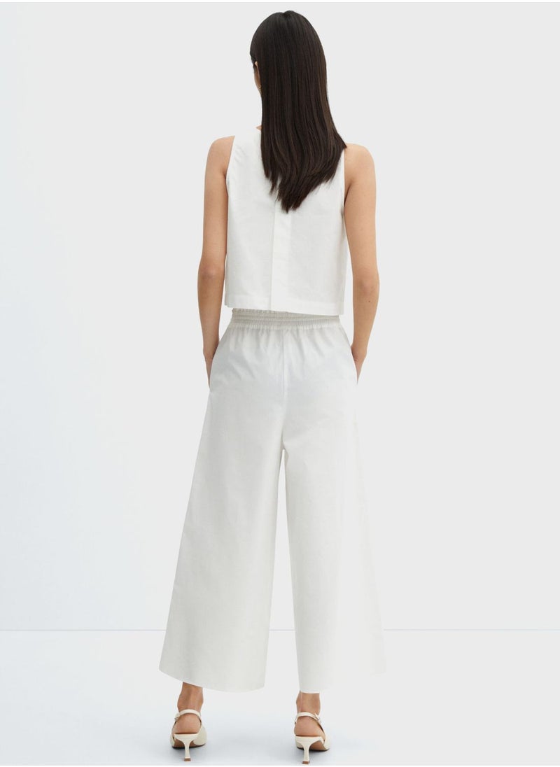 MANGO - High Waist Pants - Image 1