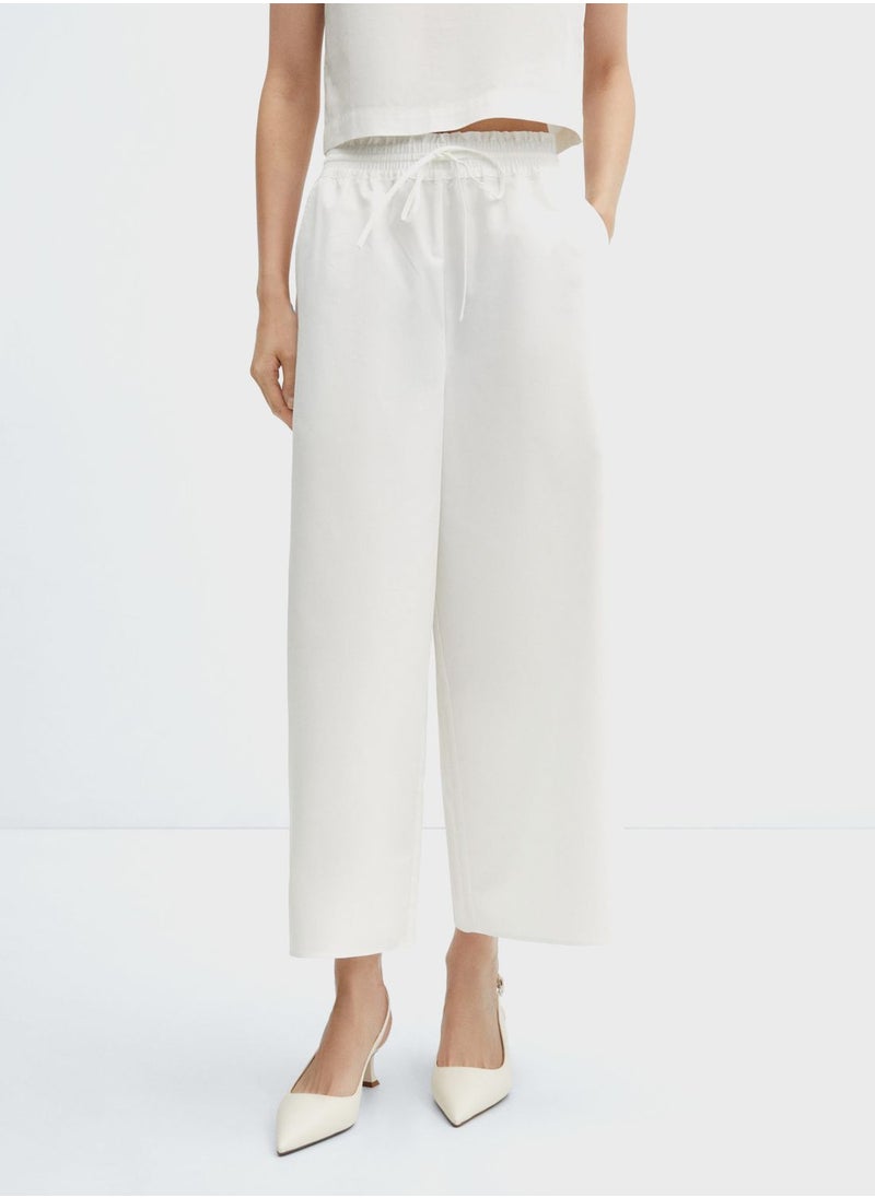 MANGO - High Waist Pants - Image 1