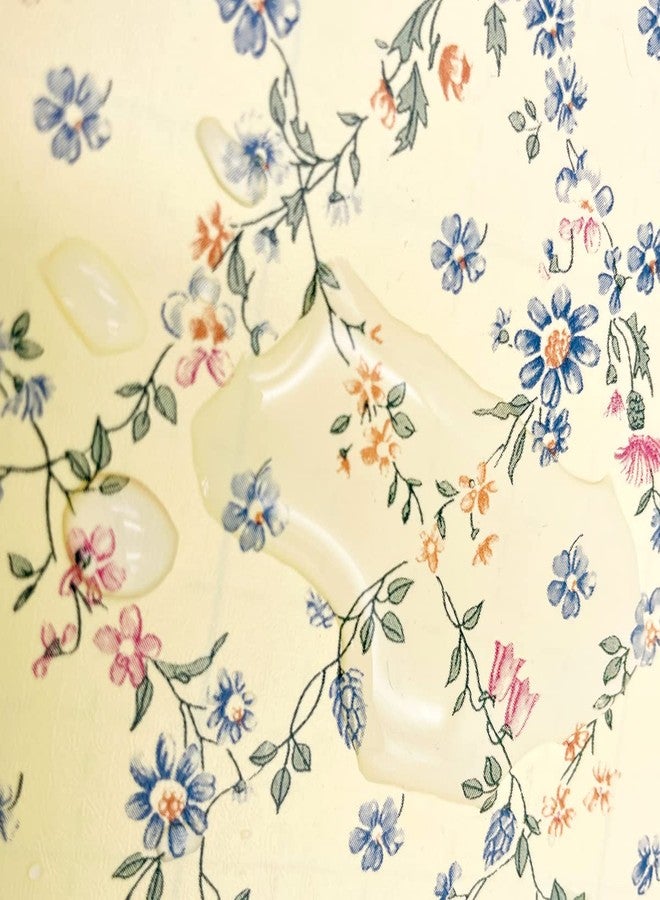 Yifasy 19.7ft Roll Flower Wallpaper Self-Adhesive Wall Decor Peel Stick Furniture Liner Redo Countertops Drawer Chests (236x17.7 Inch) - Image 2