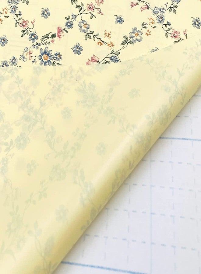 Yifasy 19.7ft Roll Flower Wallpaper Self-Adhesive Wall Decor Peel Stick Furniture Liner Redo Countertops Drawer Chests (236x17.7 Inch) - Image 3
