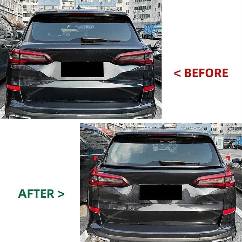 Vuzmode Gloss Black Rear Spoiler for X5 G05 (2019-2023) - Image 2