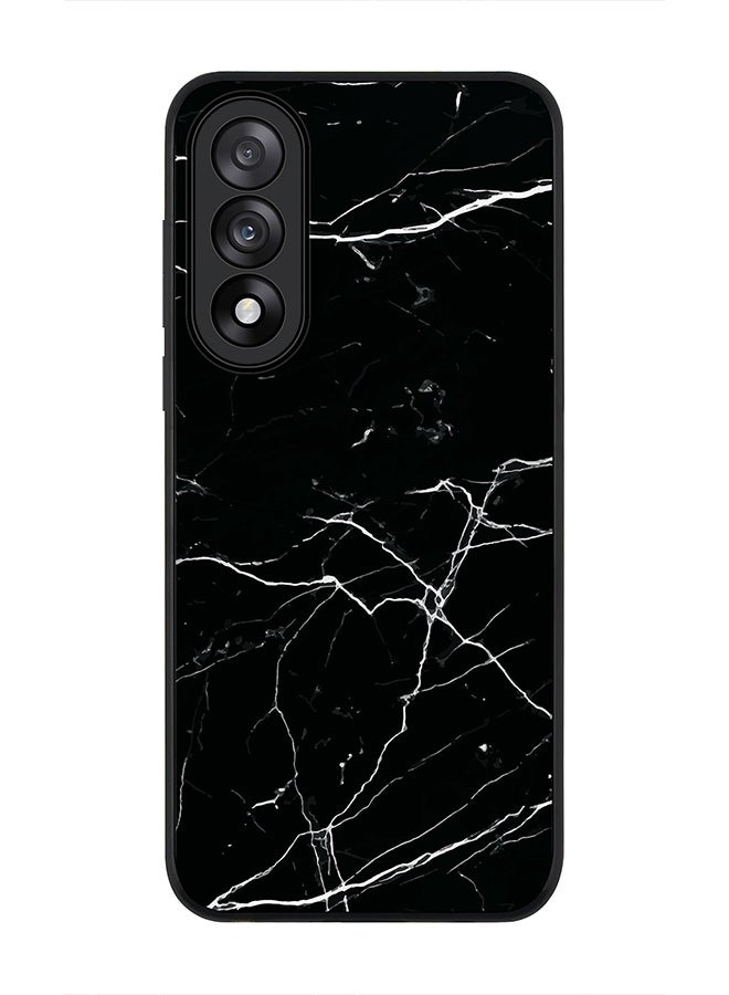 Stylizedd For OnePlus Nord 5 / Ace 5 Ultra Case,Slim fit Camera Protection, Shockproof Thin Phone cover  - Marble Print Black