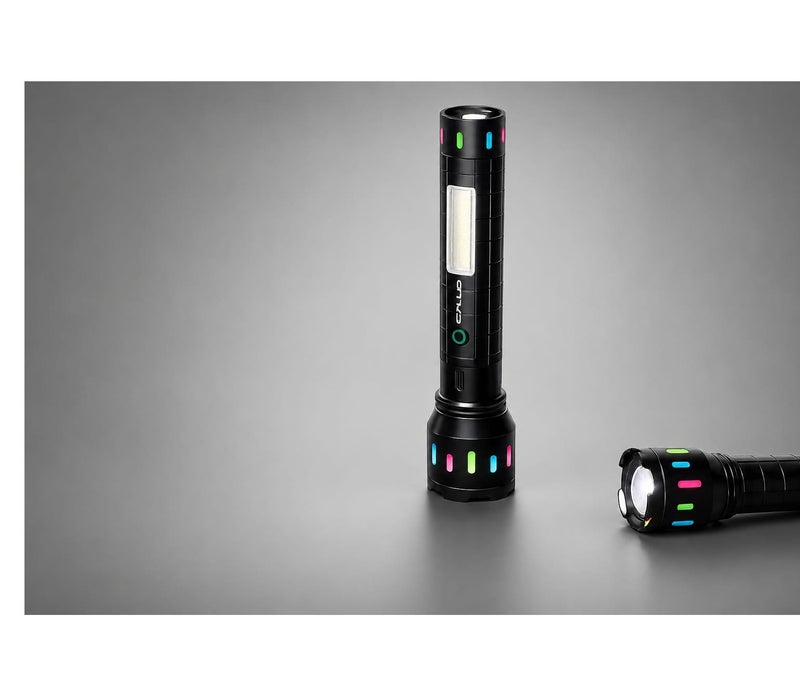 كالوس مصباح يدوي CALUS WL-10ZS فائق السطوع وقابل لإعادة الشحن | مصباح LED عالي القدرة مزود بإضاءة COB - Image 1