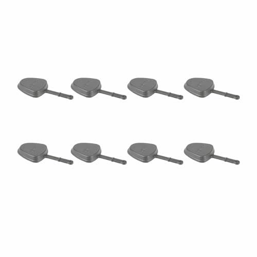 HAWOK Pre-seasoned Triangle Shape Mini Raclette Grill Pans, Barbecue Cheese Melt Pans, Mini Grill Cheese Pans, Raclette Dishes(8 pcs) - Image 5