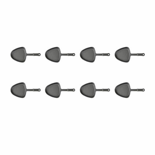 HAWOK Pre-seasoned Triangle Shape Mini Raclette Grill Pans, Barbecue Cheese Melt Pans, Mini Grill Cheese Pans, Raclette Dishes(8 pcs) - Image 4