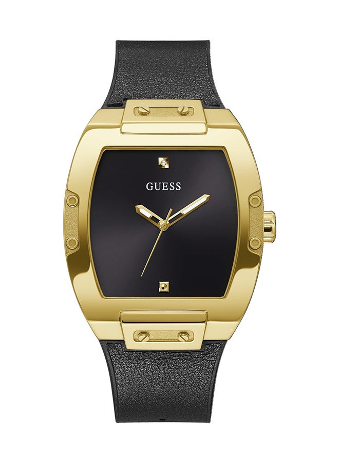 GUESS Men's Analog Tonneau Shape Silicone Wrist Watch GW0386G3 - 43 Mm - Image 1