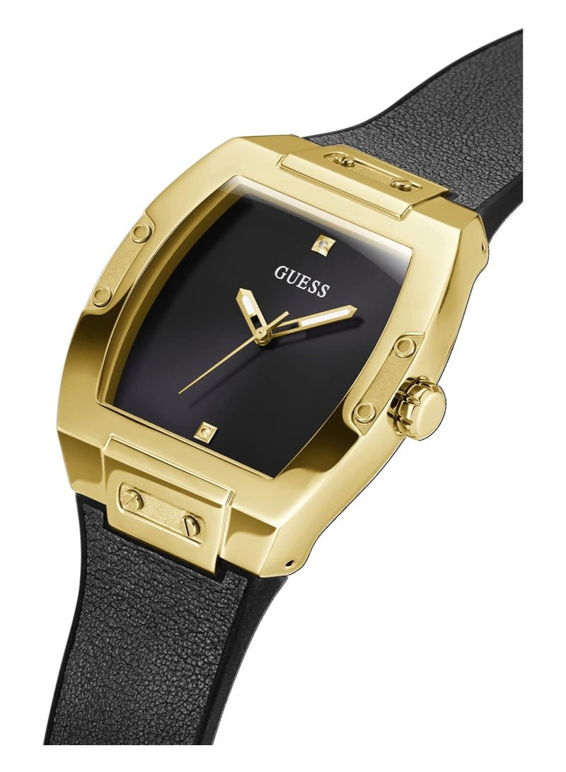 GUESS Men's Analog Tonneau Shape Silicone Wrist Watch GW0386G3 - 43 Mm - Image 2