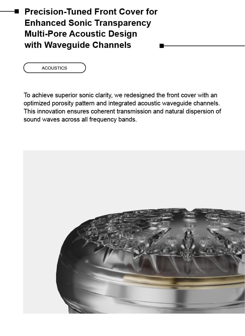 Moondrop Nice Buds Flat-Headed Earbuds with 3.5mm Stereo Plug (Transparent No Mic) - Image 5