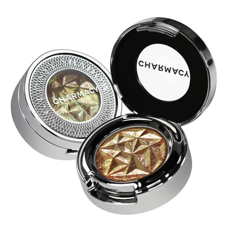 CHARMACY Duochrome Eyeshadow, Insane Shifters Chameleon Eyeshadow, Creates High-Impact, Metallic Eye Looks, 100% Vegan and Cruelty Free (Chameleon-#808, 0.06 Ounce (Pack of 1)) - Image 1