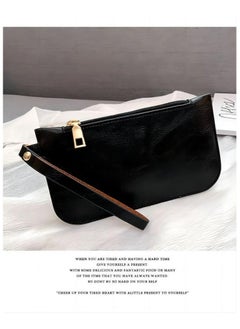 TNGames Three-Piece Fashionable Women's Bag, European And American Style,Simple And Fashionable One-Shoulder Bag, Comfortable And Delicate Leather,Black  - Image 4