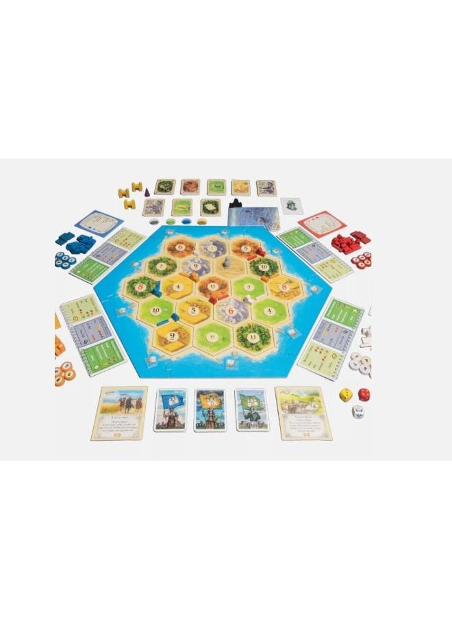 Catan 🏰 CATAN: Cities & Knights Expansion – The Ultimate Upgrade for Catan Lovers-Epic Expansion Adventure – Strategy Board Game Expansion - 3–4 Players-Ages 12+ - Advanced Expansion - Medieval Settlement Theme  - Image 3