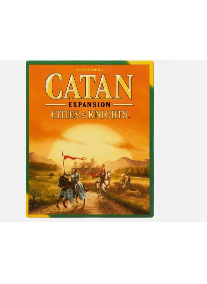 Catan 🏰 CATAN: Cities & Knights Expansion – The Ultimate Upgrade for Catan Lovers-Epic Expansion Adventure – Strategy Board Game Expansion - 3–4 Players-Ages 12+ - Advanced Expansion - Medieval Settlement Theme  - Image 5
