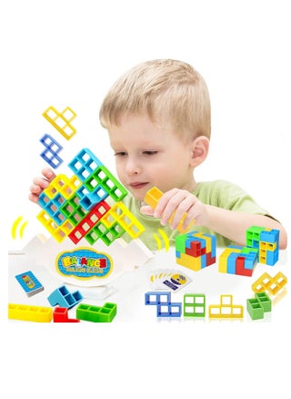 Tetra Tower Games 16pcs Balance Stacking Blocks Tetris Balancing Building Blocks Game Family Party Board Game STEM Toys for Kids Adults - pzsku/ZF8EE923DD792A7BB3620Z/45/1746384695/a661f170-a8aa-4c91-9880-8b1c87f376f3