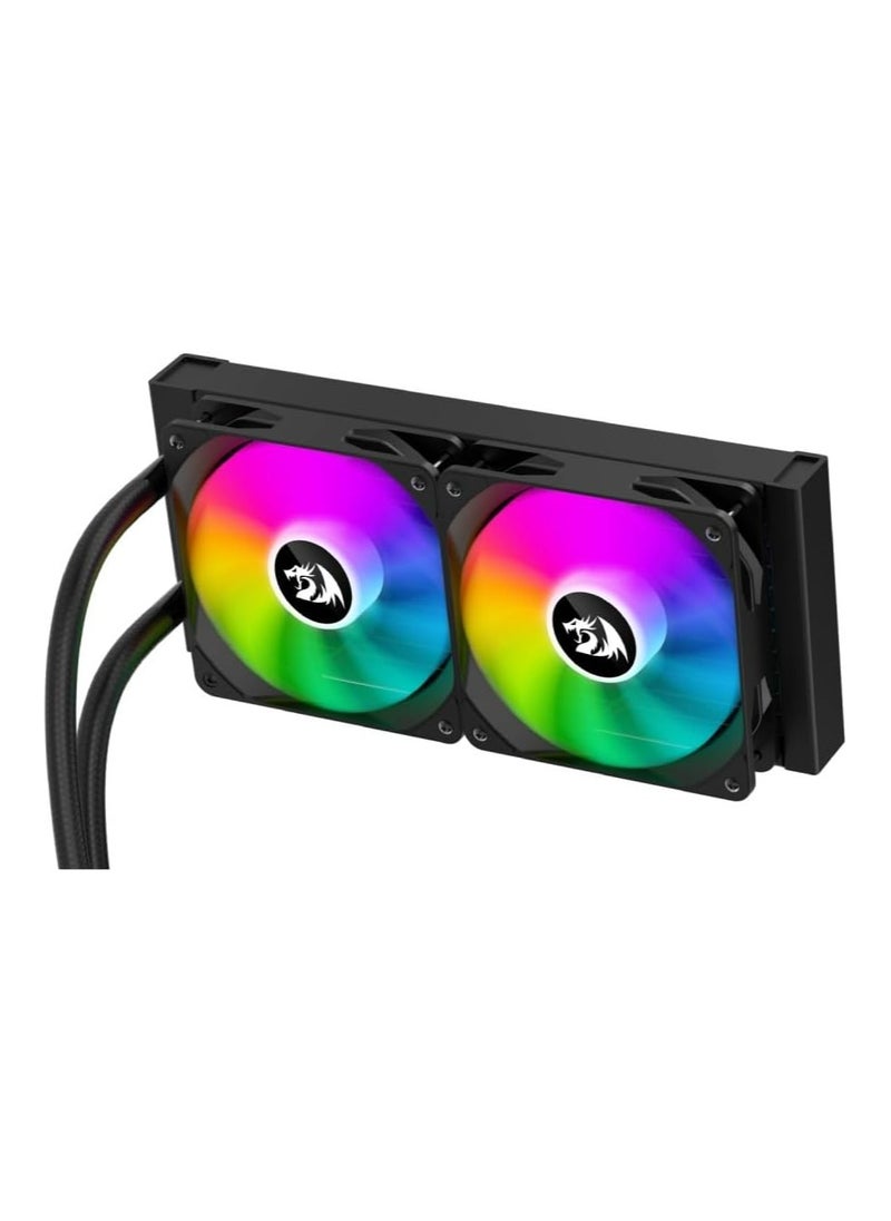 REDRAGON Redragon Water Cooler Gamer CCW-3011 ARGB 240mm - Black  - Image 2