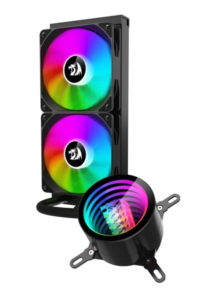 REDRAGON Redragon Water Cooler Gamer CCW-3011 ARGB 240mm - Black  - Image 1