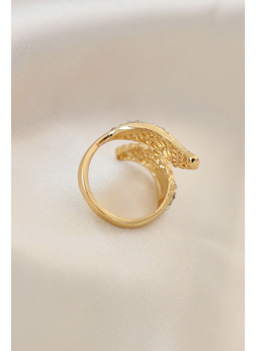 Adjustable Gold Color Metal Zircon Stone Wing Ring - pzsku/ZF8EED02A649C378C2848Z/45/_/1734763545/79a5f088-34b1-4bb8-9394-0131d8259f6a