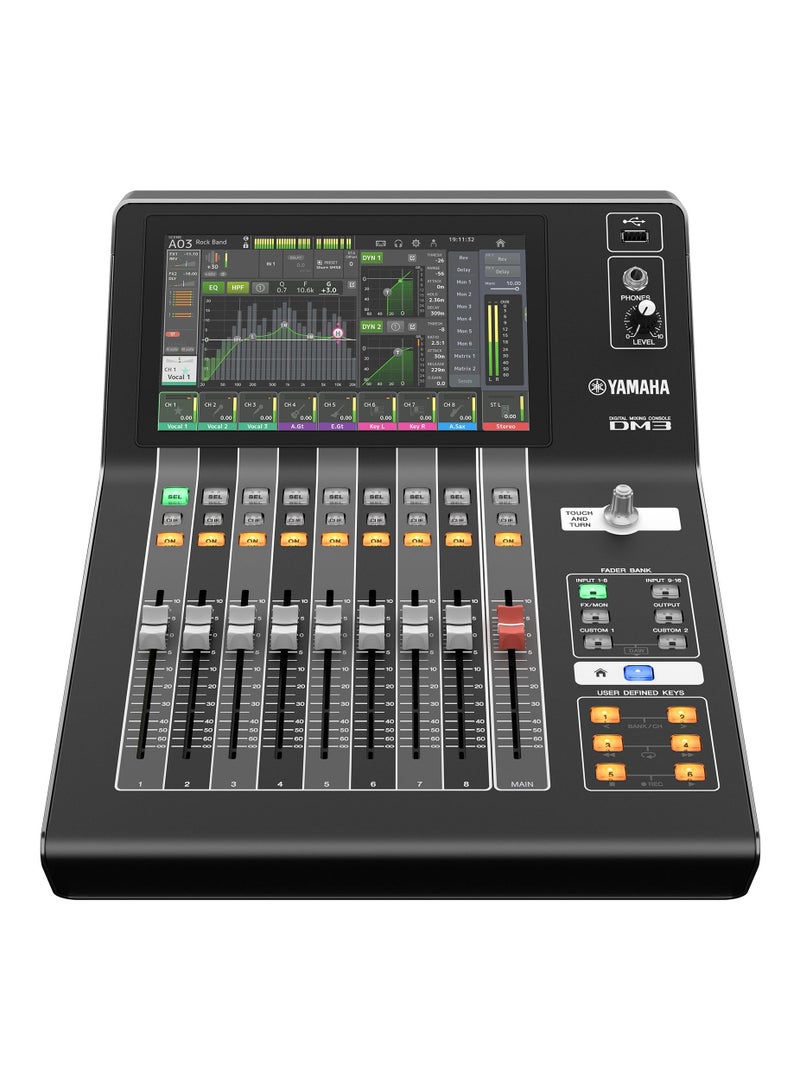 YAMAHA Channel Digital Mixer DM3S Black - Image 1