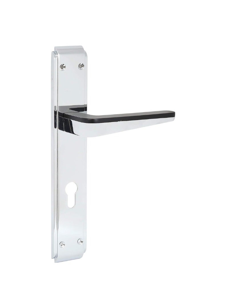 KNP KNP Zinc Door Handle in Silver Finish offers a sleek and modern look while ensuring durability and strength.