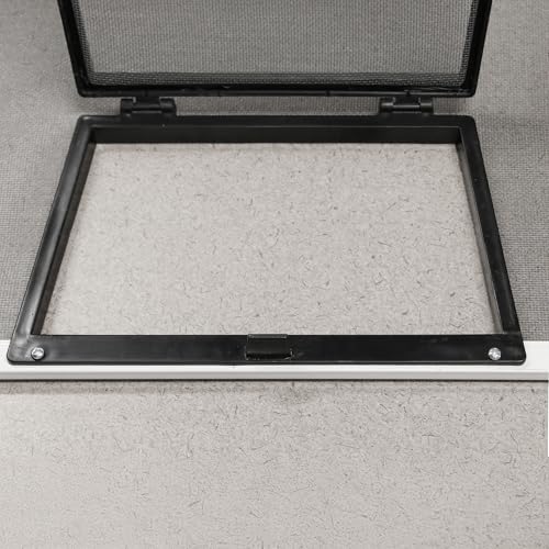 Prime-Line PL 14700 Wicket, 6-1/8 in. x 10-1/8 in., White Plastic (Single Pack) - Image 4