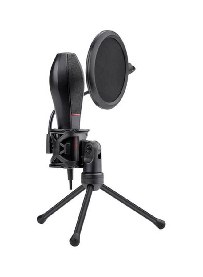 Redragon Quasar GM200 Omnidirectional USB Condenser Microphone with Tripod and Pop Filter - Image 2