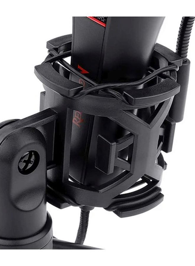 Redragon Quasar GM200 Omnidirectional USB Condenser Microphone with Tripod and Pop Filter - Image 4