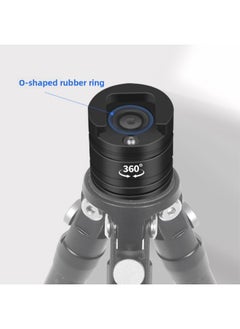 ماركة غير محددة إصدار سريع الإصدار مناسب لكاميرا GOPRO12/11/ Insta360 الرياضية من سبائك الألومنيوم ملحقات مقعد محول التركيب السريع - اللون: النوع A + برغي  - Image 5