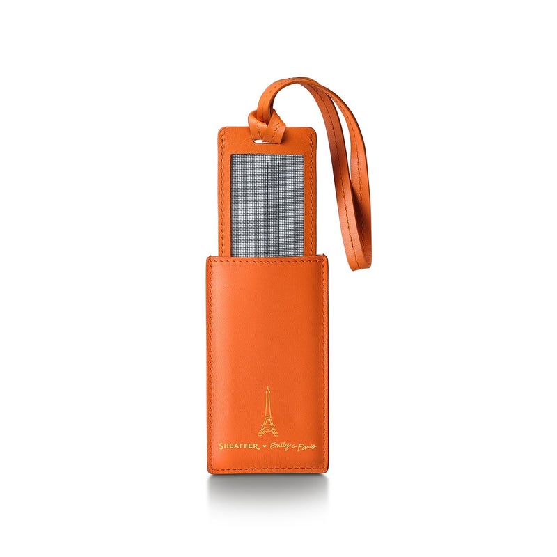 SHEAFFER علامة حقائب شيفر إيب من جلد كامل الحبة - برتقالي - Image 1