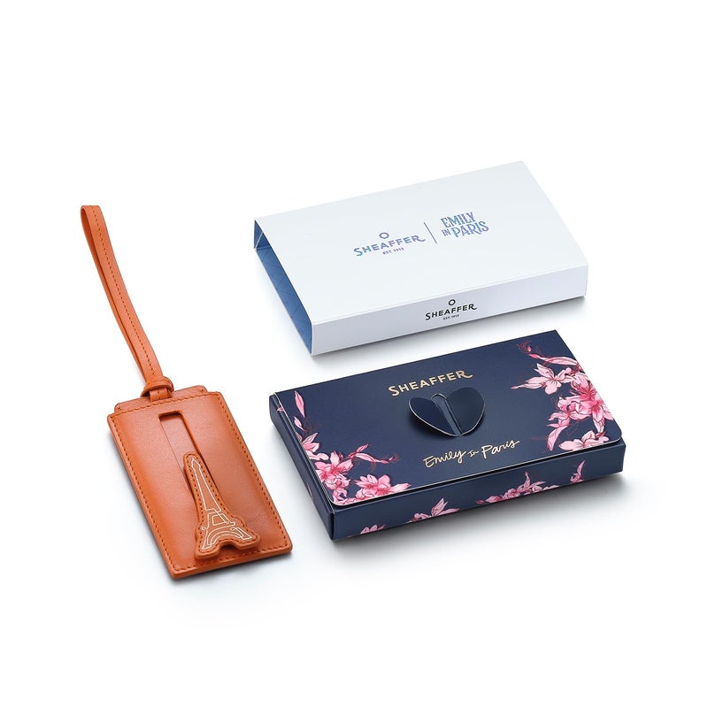 SHEAFFER علامة حقائب شيفر إيب من جلد كامل الحبة - برتقالي - Image 3